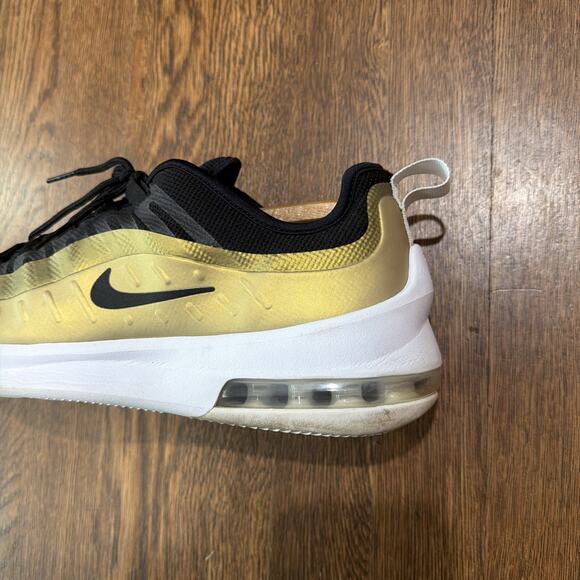 Nike Air Max Axis AA2146-011 Black Metallic Gold Men’s Size 11 Running Shoes - Picture 6 of 13